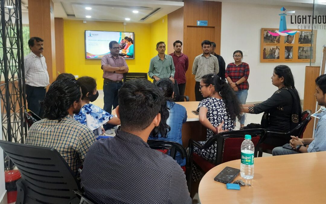 Shri Reghu G, IAS, Director of Industries, Government of Odisha visits Lighthouse Communities Foundation