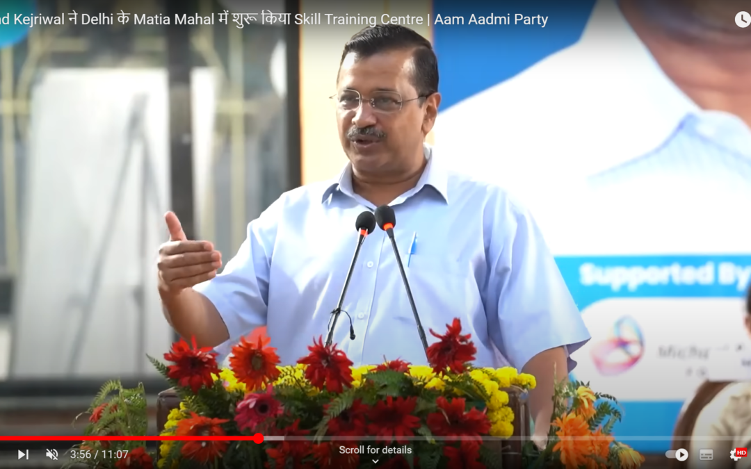 Arvind Kejriwal inaugurates ‘lighthouse’ in old Delhi’s Matia Mahal