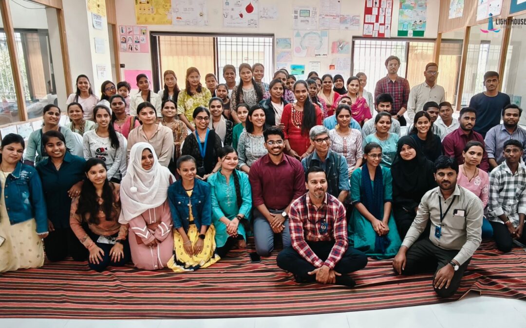 ISDM Founder Inspires Youth at Bhosari Lighthouse on Social Impact Careers