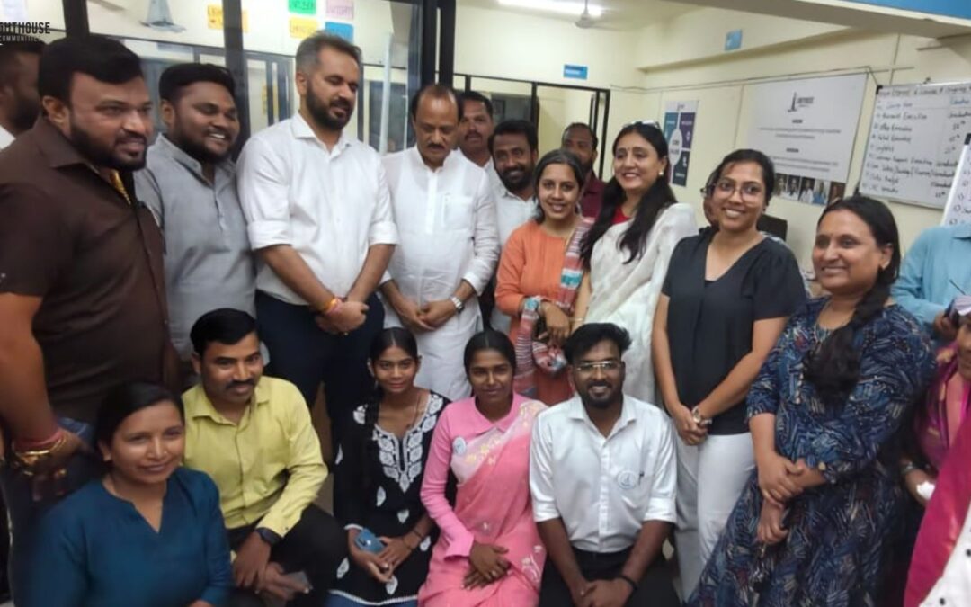 Hon. Ajit Pawar & PCMC Commissioner Visit Dapodi Lighthouse